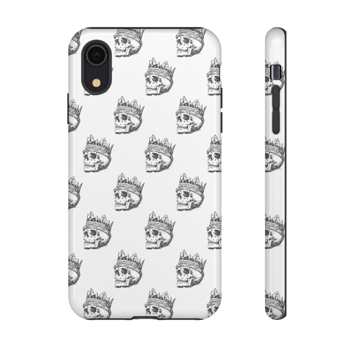 Skull Wallpaper Phone Case | iPhone 15 Plus/ Pro, 14, 13, 12| Google Pixel 7, Pro, 5| Samsung Galaxy S23 All Major Phone Models