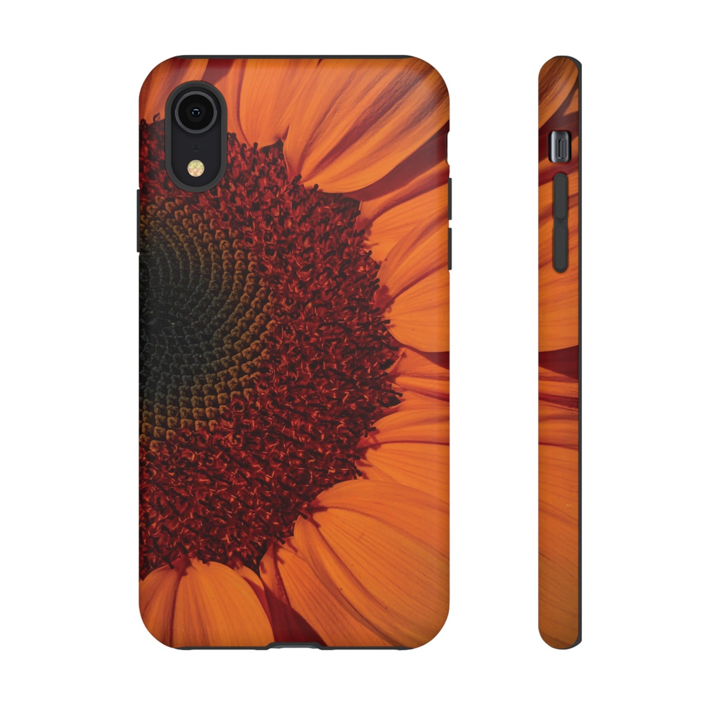 Orange Sunflower Wallpaper Phone Case | iPhone 15 Plus/ Pro, 14, 13, 12| Google Pixel 7, Pro, 5| Samsung Galaxy S23 All Major Phone Models