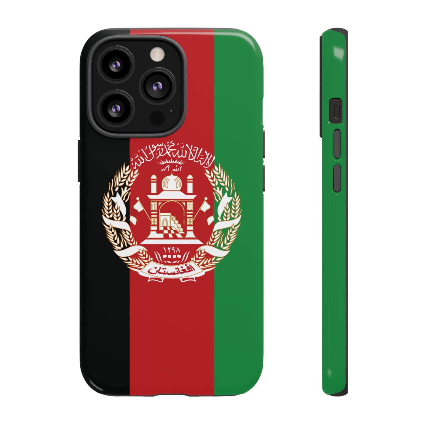 Afganistan Flag Phone Case | iPhone 15 Plus/ Pro, 14, 13, 12| Google Pixel 7, Pro, 5| Samsung Galaxy S23 All Major Phone Models