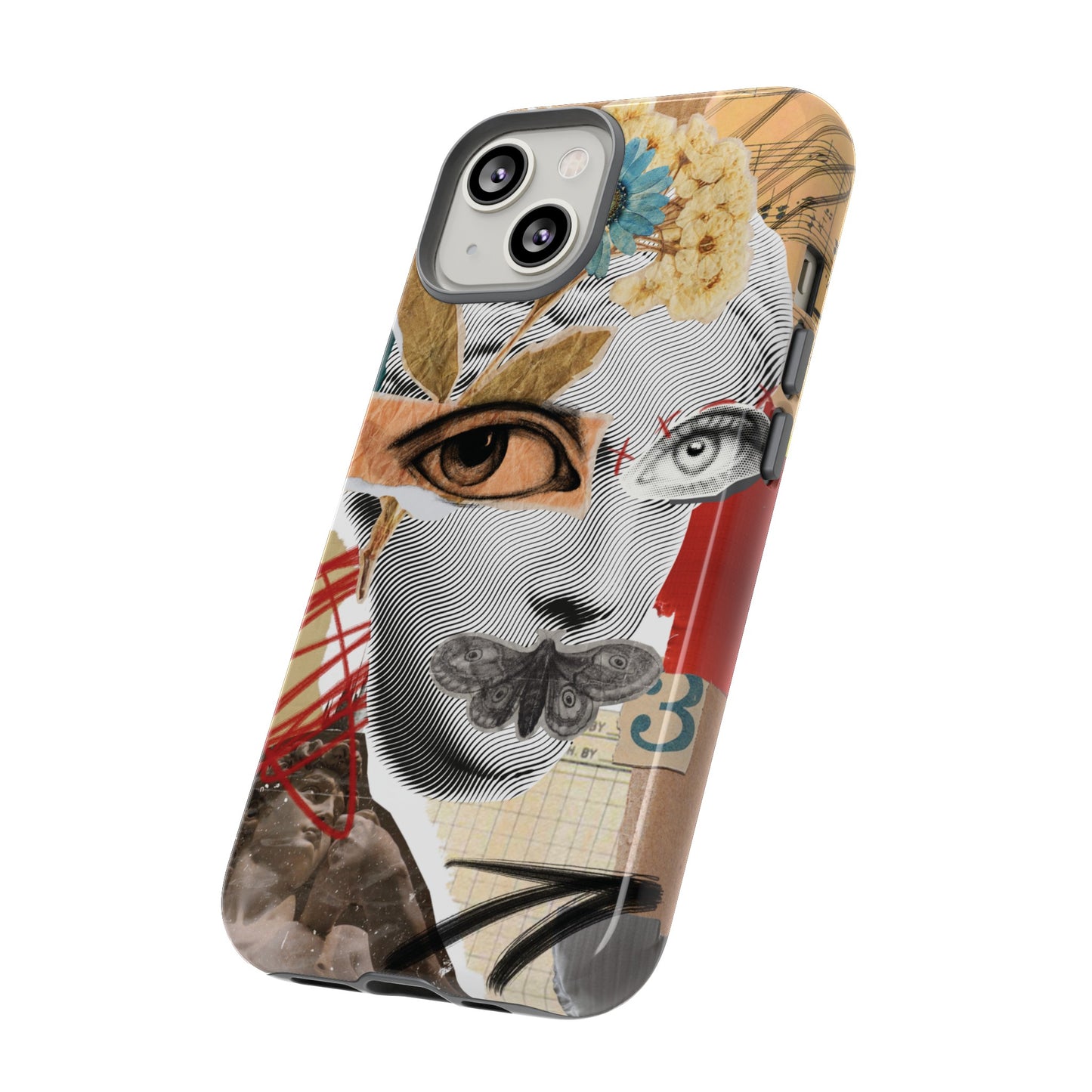 Woman Collage Wallpaper Phone Case | iPhone 15 Plus/ Pro, 14, 13, 12| Google Pixel 7, Pro, 5| Samsung Galaxy S23 All Major Phone Models