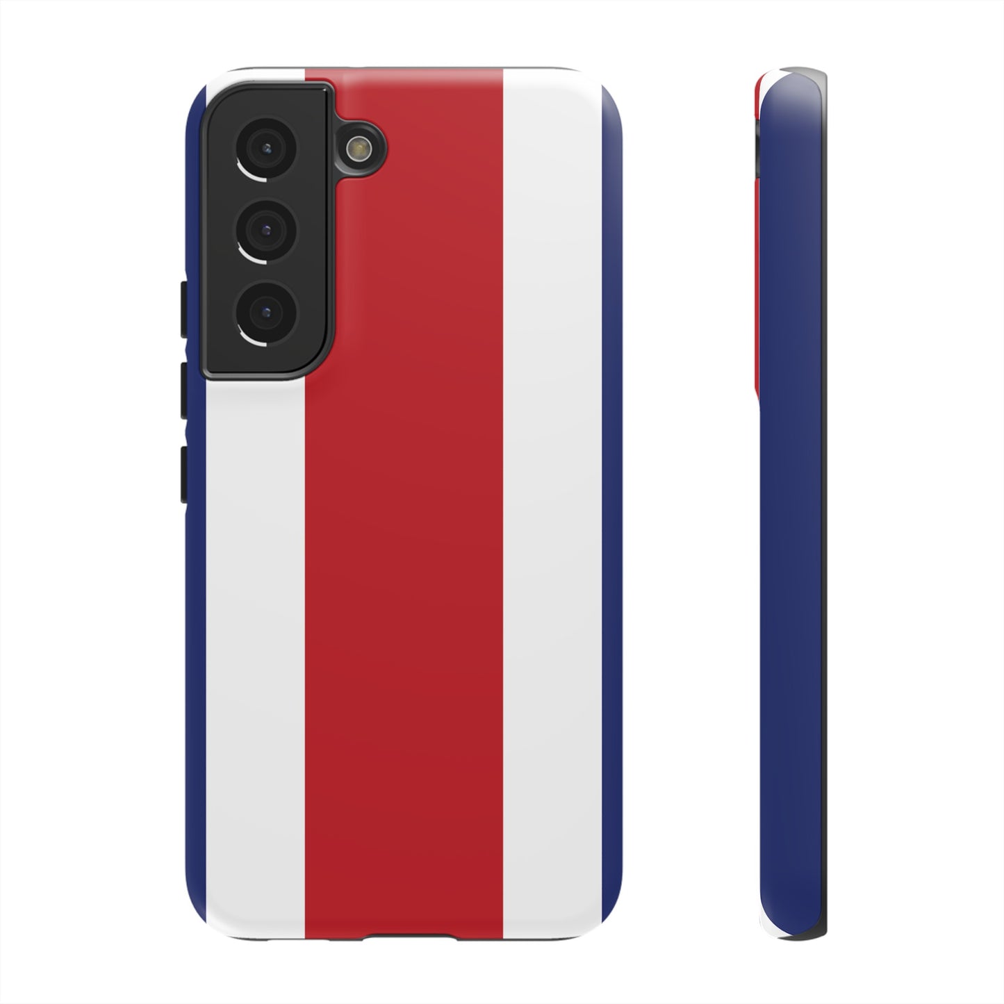 Costa Rica Flag Phone Case | iPhone 15 Plus/ Pro, 14, 13, 12| Google Pixel 7, Pro, 5| Samsung Galaxy S23 All Major Phone Models