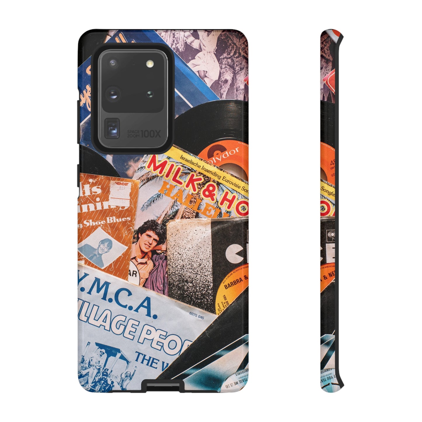 Retro Vinyl Wallpaper Phone Case | iPhone 15 Plus/ Pro, 14, 13, 12| Google Pixel 7, Pro, 5| Samsung Galaxy S23 All Major Phone Models