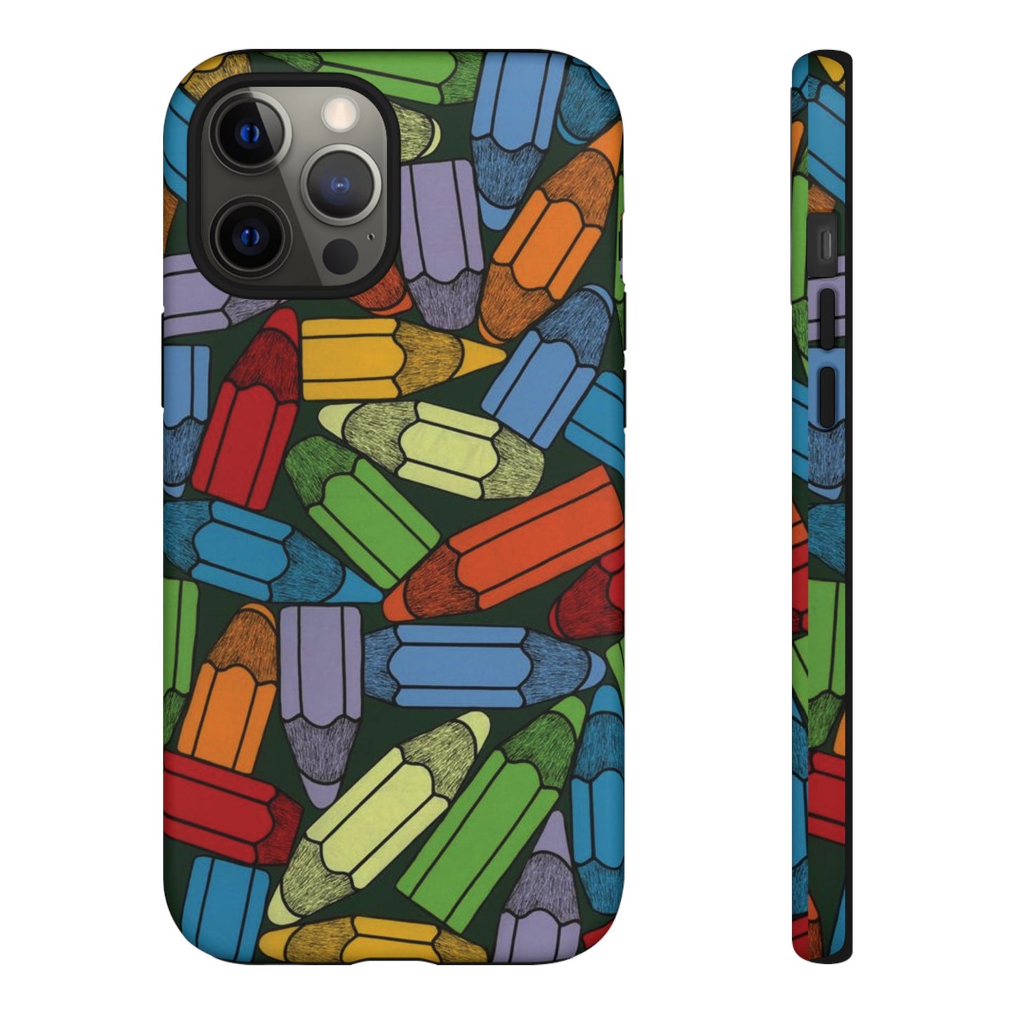 Pencil Wallpaper Phone Case | iPhone 15 Plus/ Pro, 14, 13, 12| Google Pixel 7, Pro, 5| Samsung Galaxy S23 All Major Phone Models