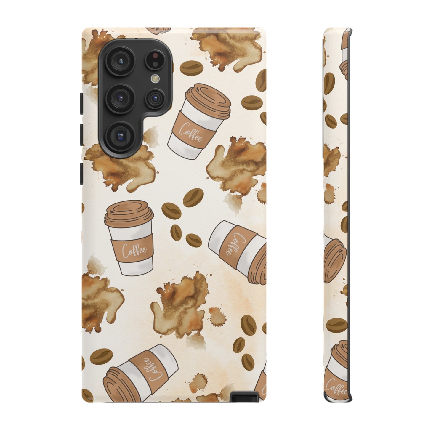 Coffee Wallpaper Phone Case | iPhone 15 Plus/ Pro, 14, 13, 12| Google Pixel 7, Pro, 5| Samsung Galaxy S23 All Major Phone Models