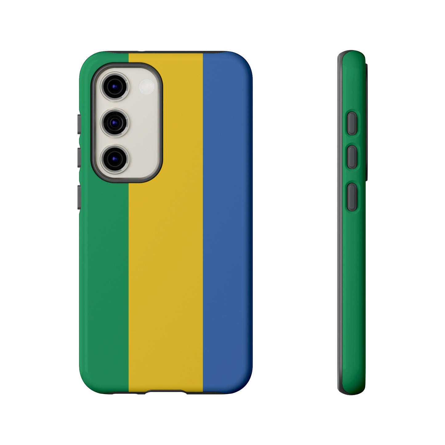 Gabon Flag Phone Case | iPhone 15 Plus/ Pro, 14, 13, 12| Google Pixel 7, Pro, 5| Samsung Galaxy S23 All Major Phone Models