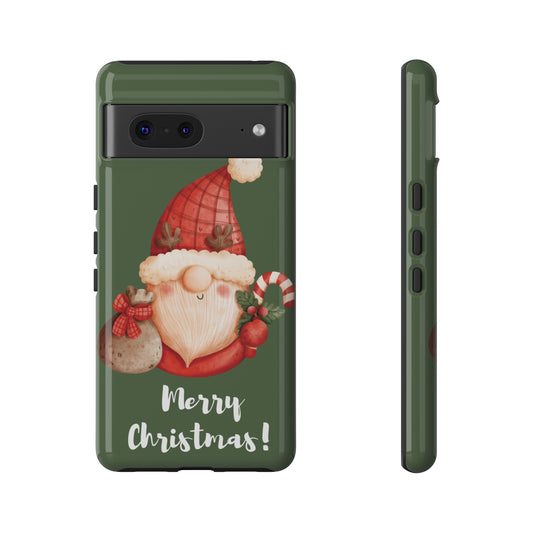 Cute Merry Christmas Wallpaper Phone Case | iPhone 15 Plus/ Pro, 14, 13, 12| Google Pixel 7, Pro, 5| Samsung Galaxy S23 All Major Phone Models