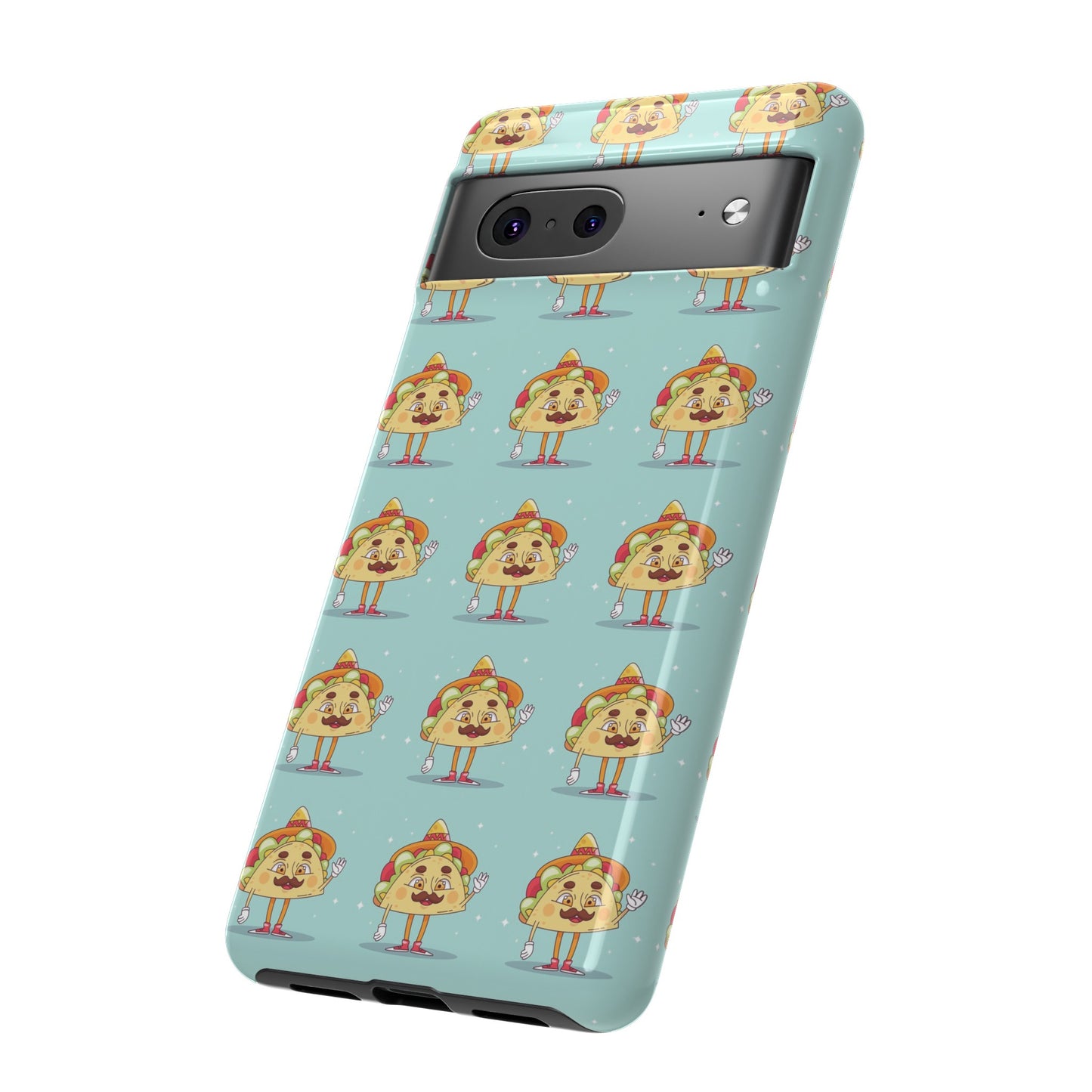 Taco Wallpaper Phone Case | iPhone 15 Plus/ Pro, 14, 13, 12| Google Pixel 7, Pro, 5| Samsung Galaxy S23 All Major Phone Models