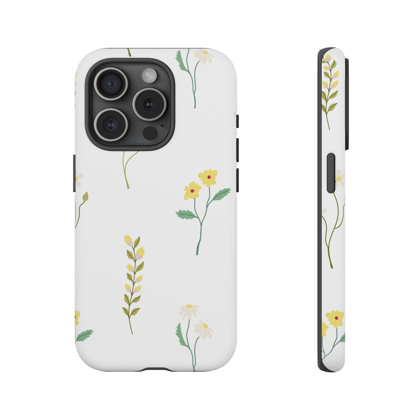 Delicate Floral Wallpaper Phone Case | iPhone 15 Plus/ Pro, 14, 13, 12| Google Pixel 7, Pro, 5| Samsung Galaxy S23 All Major Phone Models