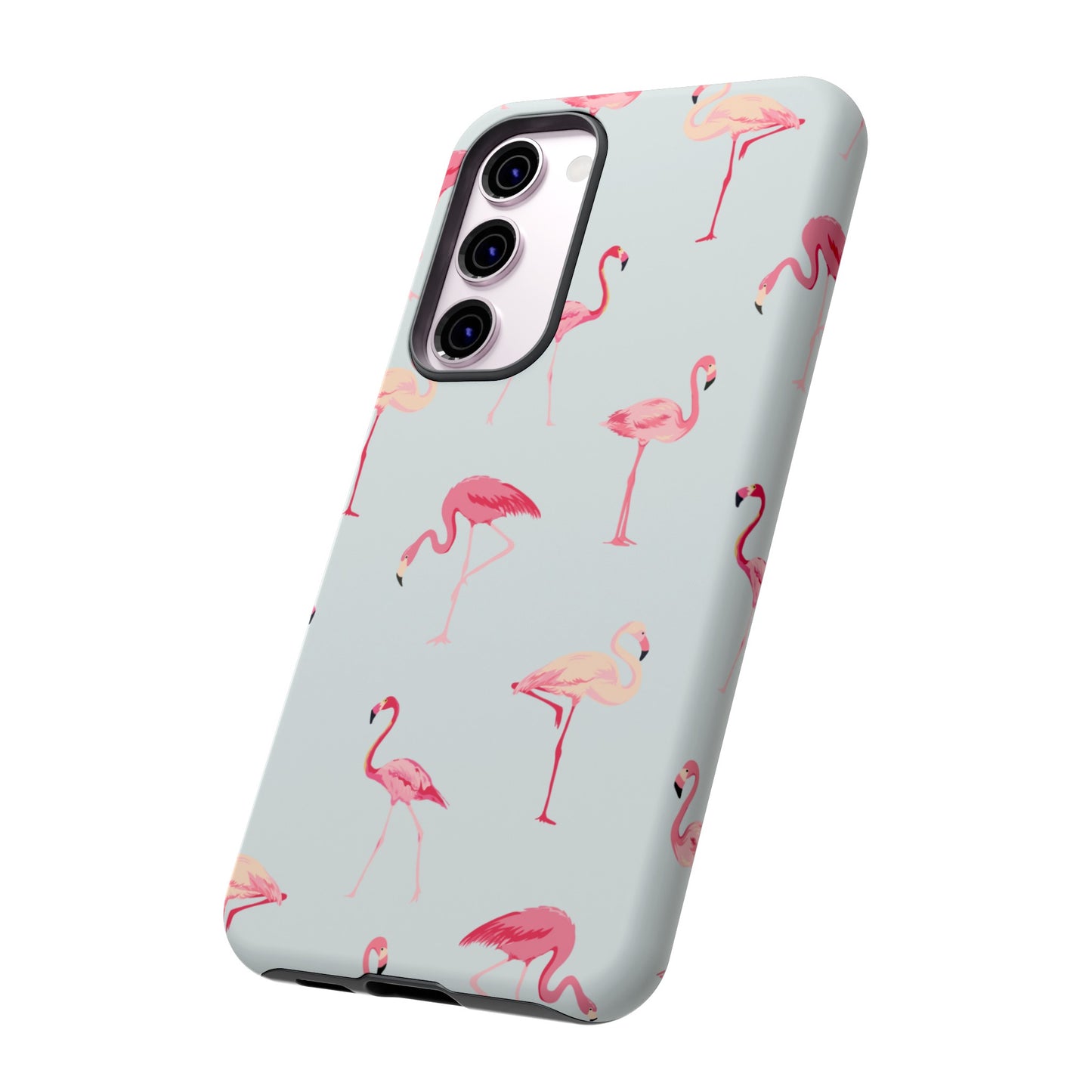 Flamingo Wallpaper Phone Case | iPhone 15 Plus/ Pro, 14, 13, 12| Google Pixel 7, Pro, 5| Samsung Galaxy S23 All Major Phone Models