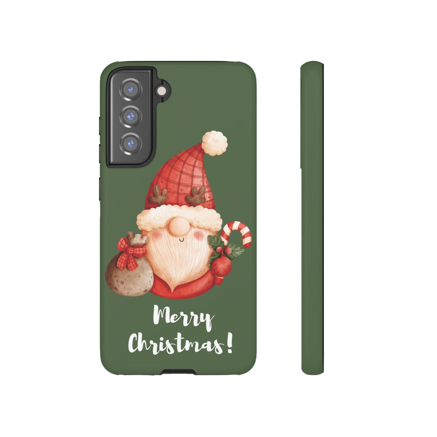 Cute Merry Christmas Wallpaper Phone Case | iPhone 15 Plus/ Pro, 14, 13, 12| Google Pixel 7, Pro, 5| Samsung Galaxy S23 All Major Phone Models