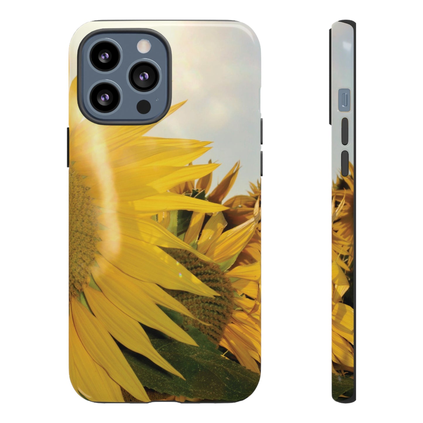 Bright Sunflower Wallpaper Phone Case | iPhone 15 Plus/ Pro, 14, 13, 12| Google Pixel 7, Pro, 5| Samsung Galaxy S23 All Major Phone Models