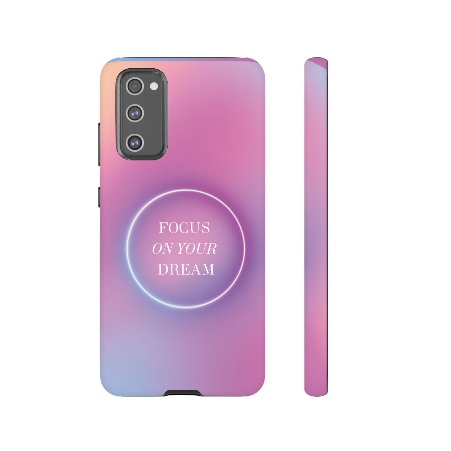 Focus On Your Dream Wallpaper Phone Case | iPhone 15 Plus/ Pro, 14, 13, 12| Google Pixel 7, Pro, 5| Samsung Galaxy S23 All Major Phone Models