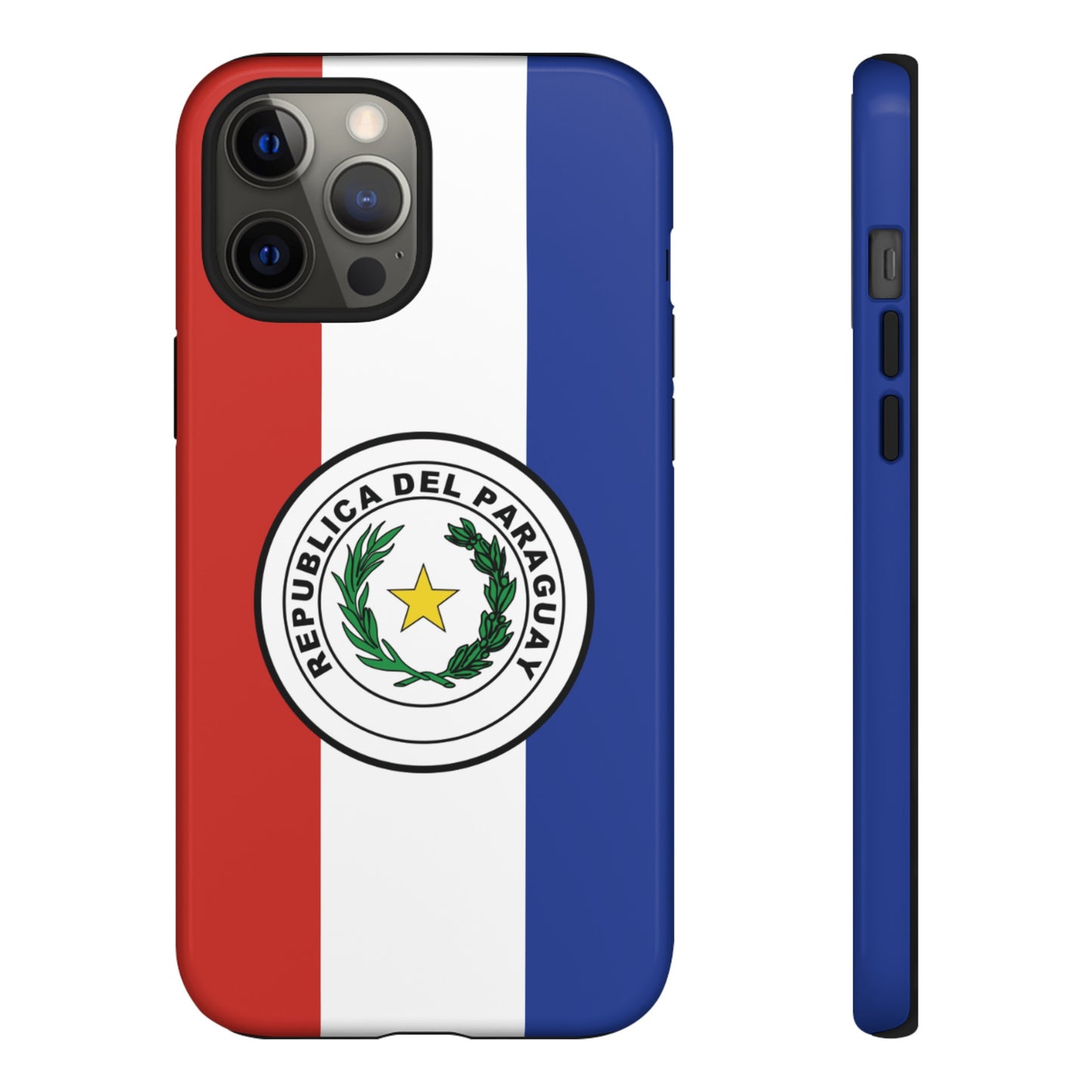 Paraguay Flag Phone Case | iPhone 15 Plus/ Pro, 14, 13, 12| Google Pixel 7, Pro, 5| Samsung Galaxy S23 All Major Phone Models