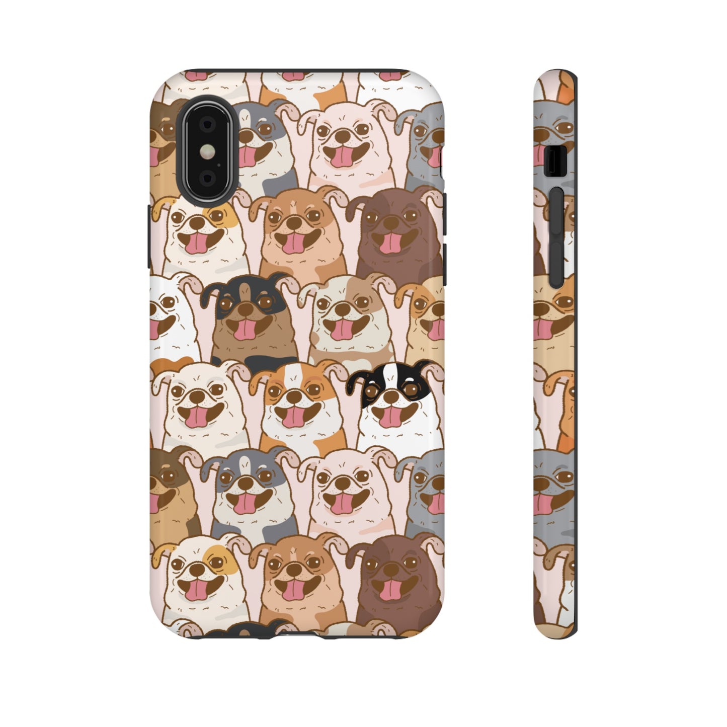 Dog Line Up Phone Case | iPhone 15 Plus/ Pro, 14, 13, 12| Google Pixel 7, Pro, 5| Samsung Galaxy S23 All Major Phone Models