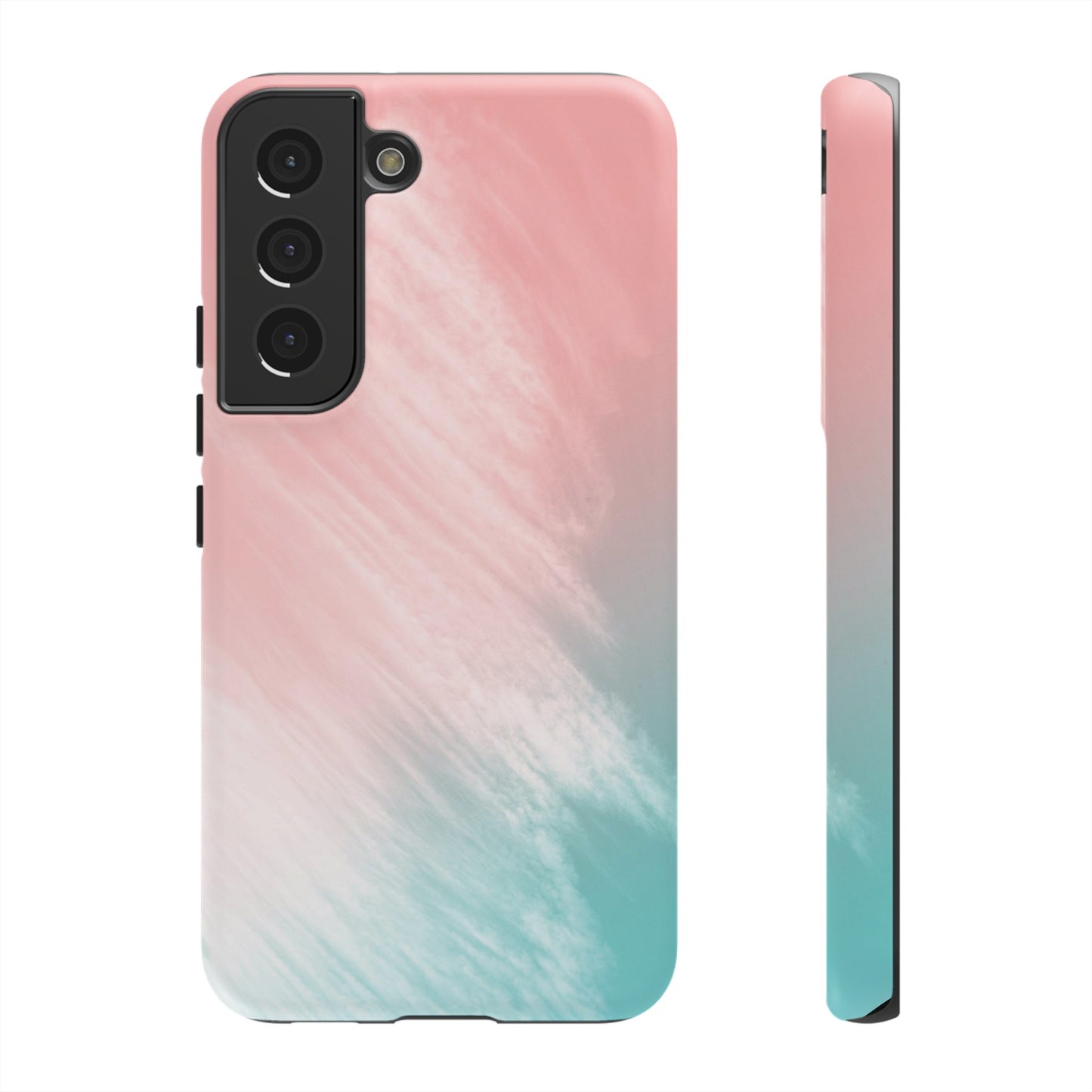 Soft Pink And Blue Wallpaper Phone Case | iPhone 15 Plus/ Pro, 14, 13, 12| Google Pixel 7, Pro, 5| Samsung Galaxy S23 All Major Phone Models