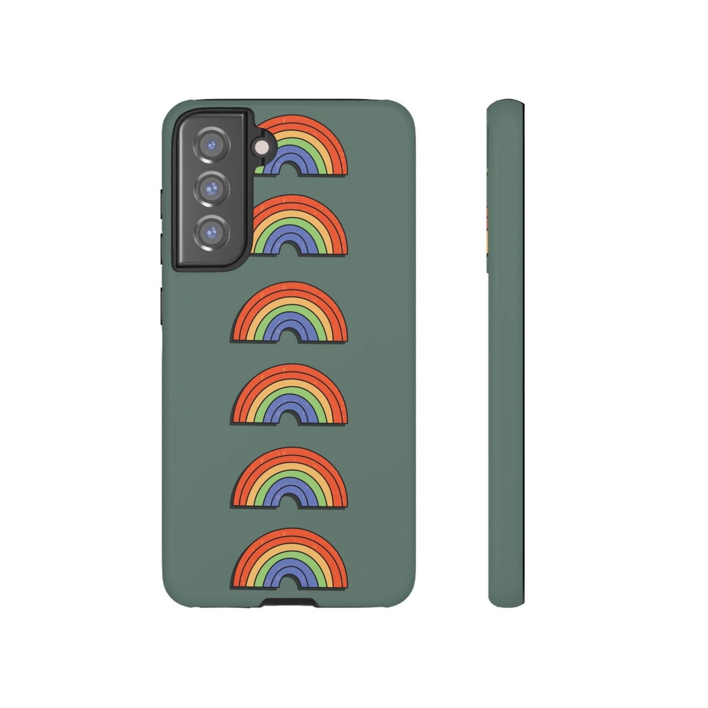 Rainbow Wallpaper Phone Case | iPhone 15 Plus/ Pro, 14, 13, 12| Google Pixel 7, Pro, 5| Samsung Galaxy S23 All Major Phone Models