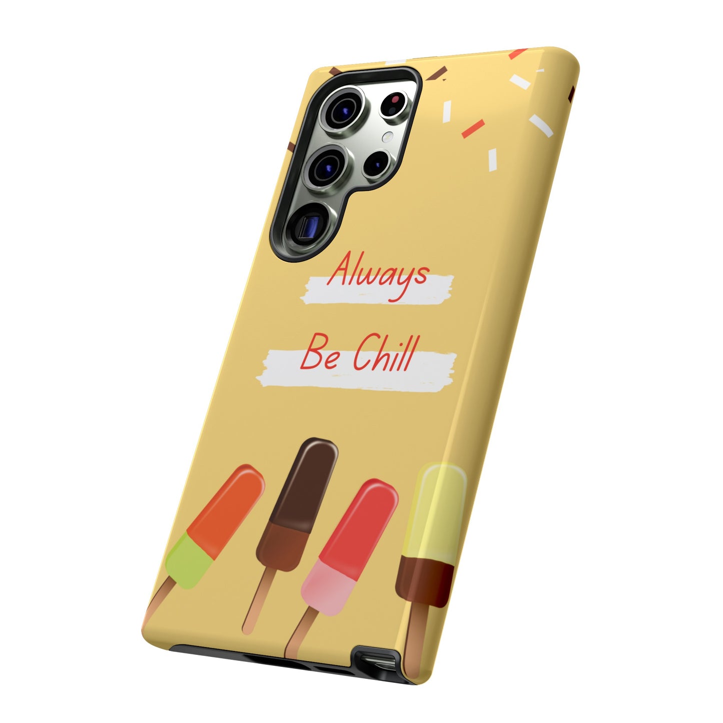 Always Be Chill Wallpaper Phone Case| iPhone 15 Plus/ Pro, 14, 13, 12| Google Pixel 7, Pro, 5| Samsung Galaxy S23 All Major Phone Models