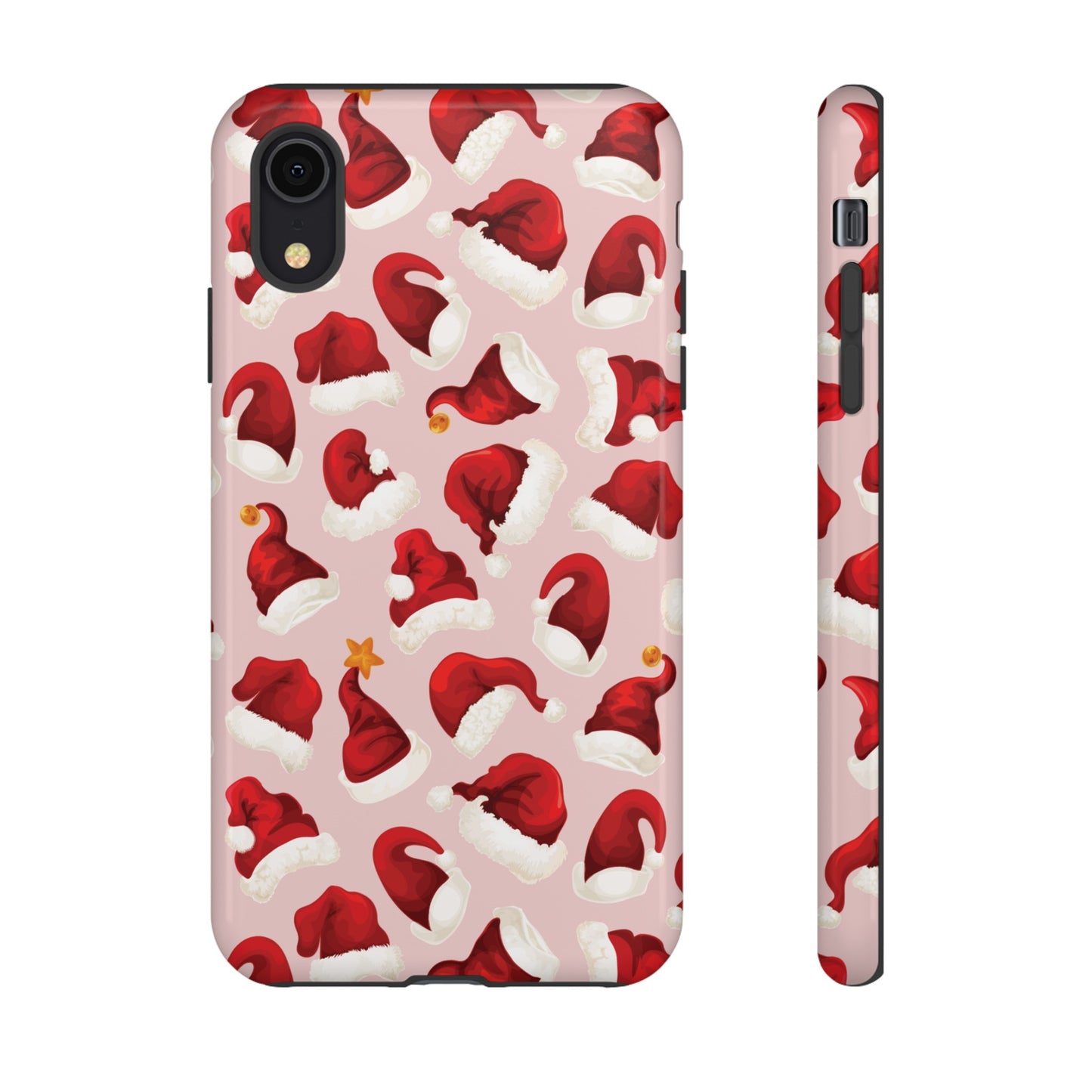 Christmas Hat Wallpaper Phone Case | iPhone 15 Plus/ Pro, 14, 13, 12| Google Pixel 7, Pro, 5| Samsung Galaxy S23 All Major Phone Models