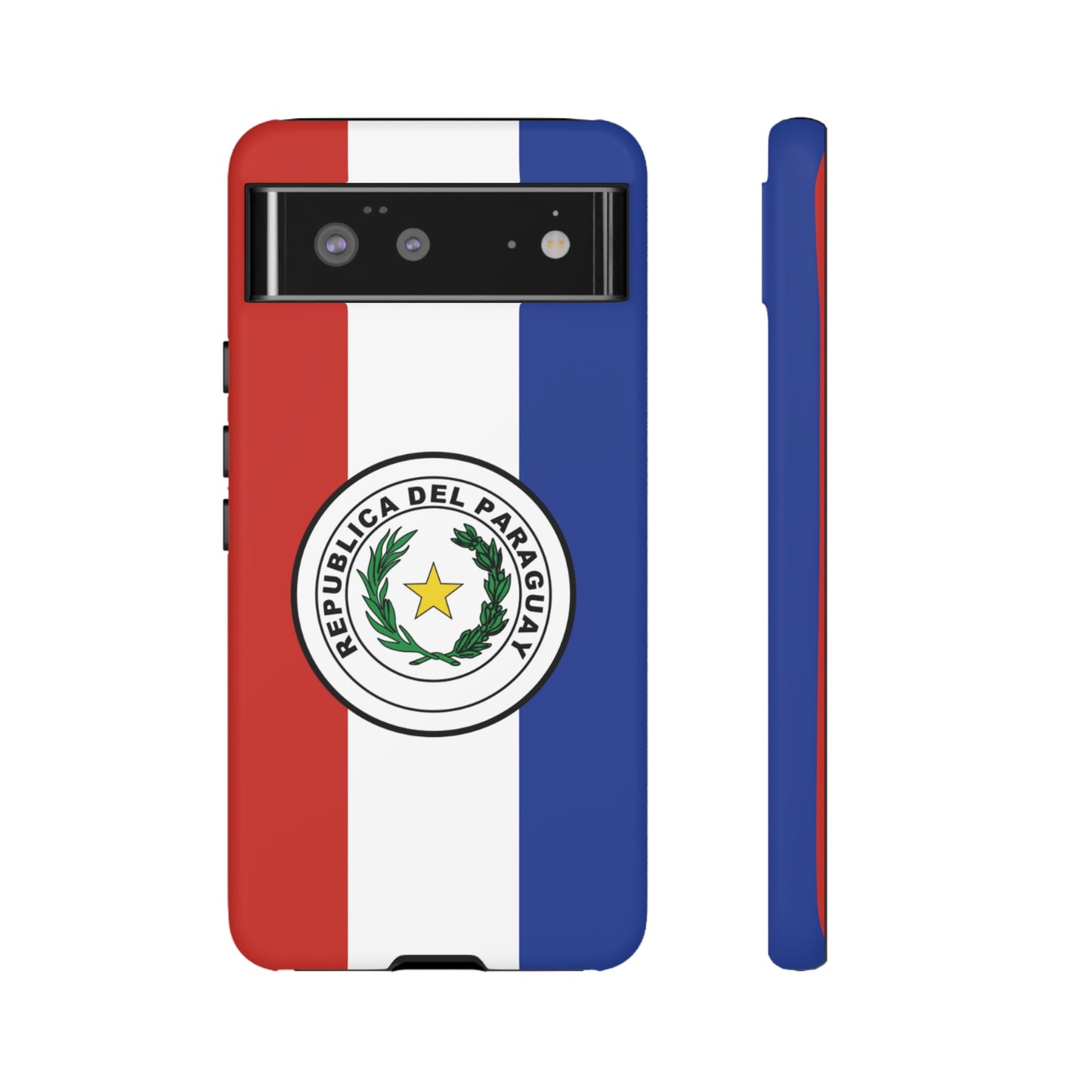 Paraguay Flag Phone Case | iPhone 15 Plus/ Pro, 14, 13, 12| Google Pixel 7, Pro, 5| Samsung Galaxy S23 All Major Phone Models