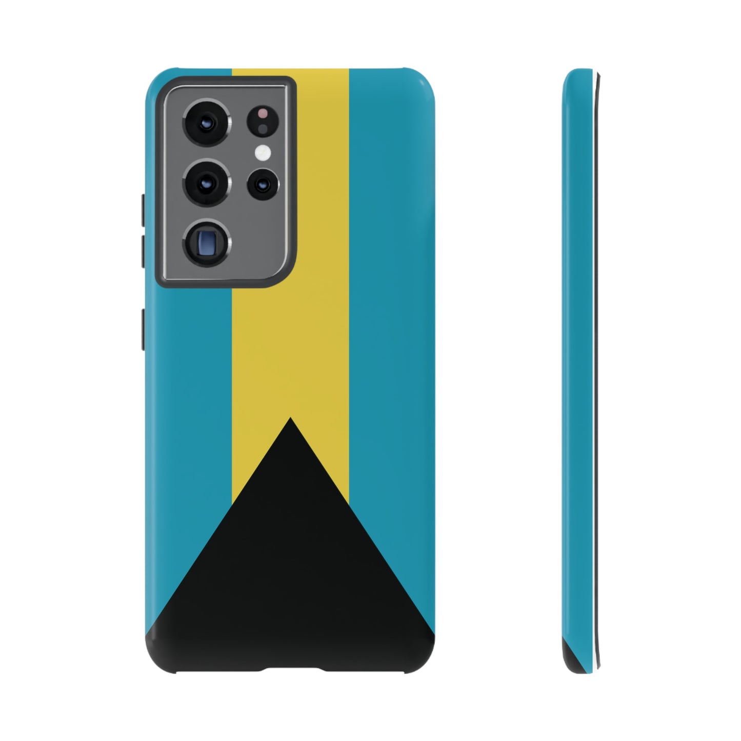 The Bahamas Flag Phone Case | iPhone 15 Plus/ Pro, 14, 13, 12| Google Pixel 7, Pro, 5| Samsung Galaxy S23 All Major Phone Models