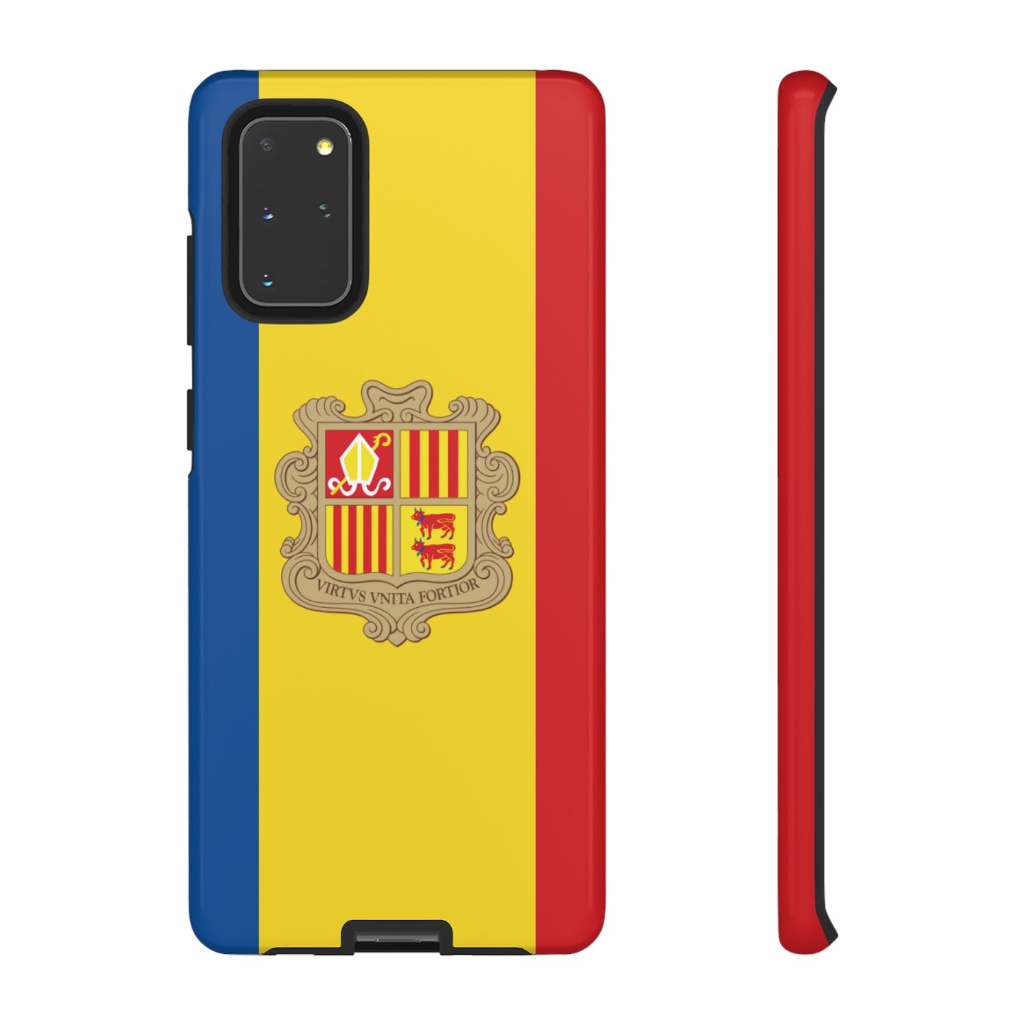 Andorra Flag Phone Case | iPhone 15 Plus/ Pro, 14, 13, 12| Google Pixel 7, Pro, 5| Samsung Galaxy S23 All Major Phone Models