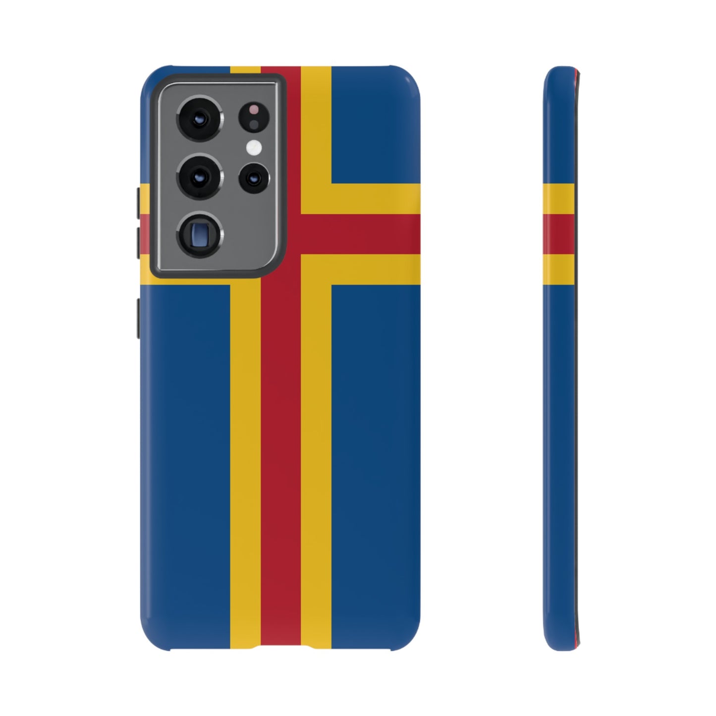 Aland Islands (Finland) Flag Phone Case | iPhone 15 Plus/ Pro, 14, 13, 12| Google Pixel 7, Pro, 5| Samsung Galaxy S23 All Major Phone Models