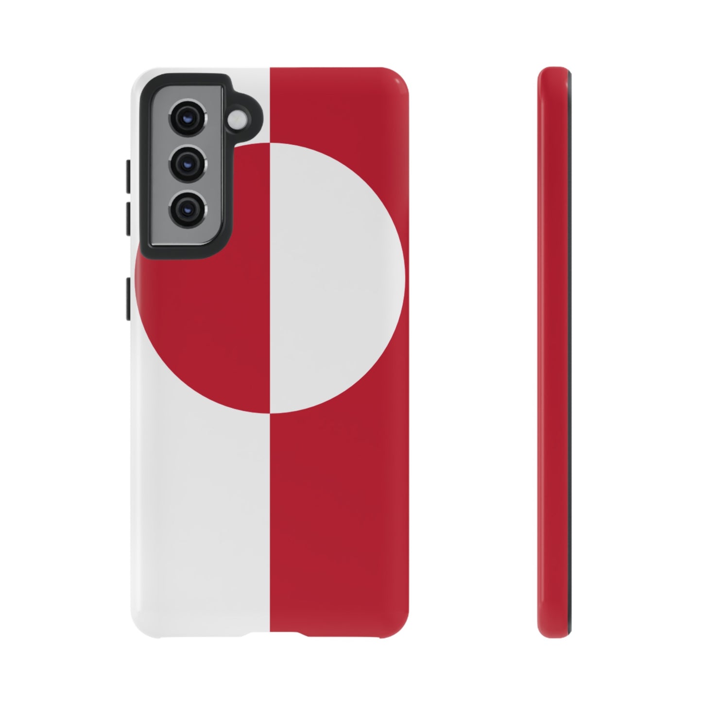 Greenland (Denmark) Flag Phone Case | iPhone 15 Plus/ Pro, 14, 13, 12| Google Pixel 7, Pro, 5| Samsung Galaxy S23 All Major Phone Models