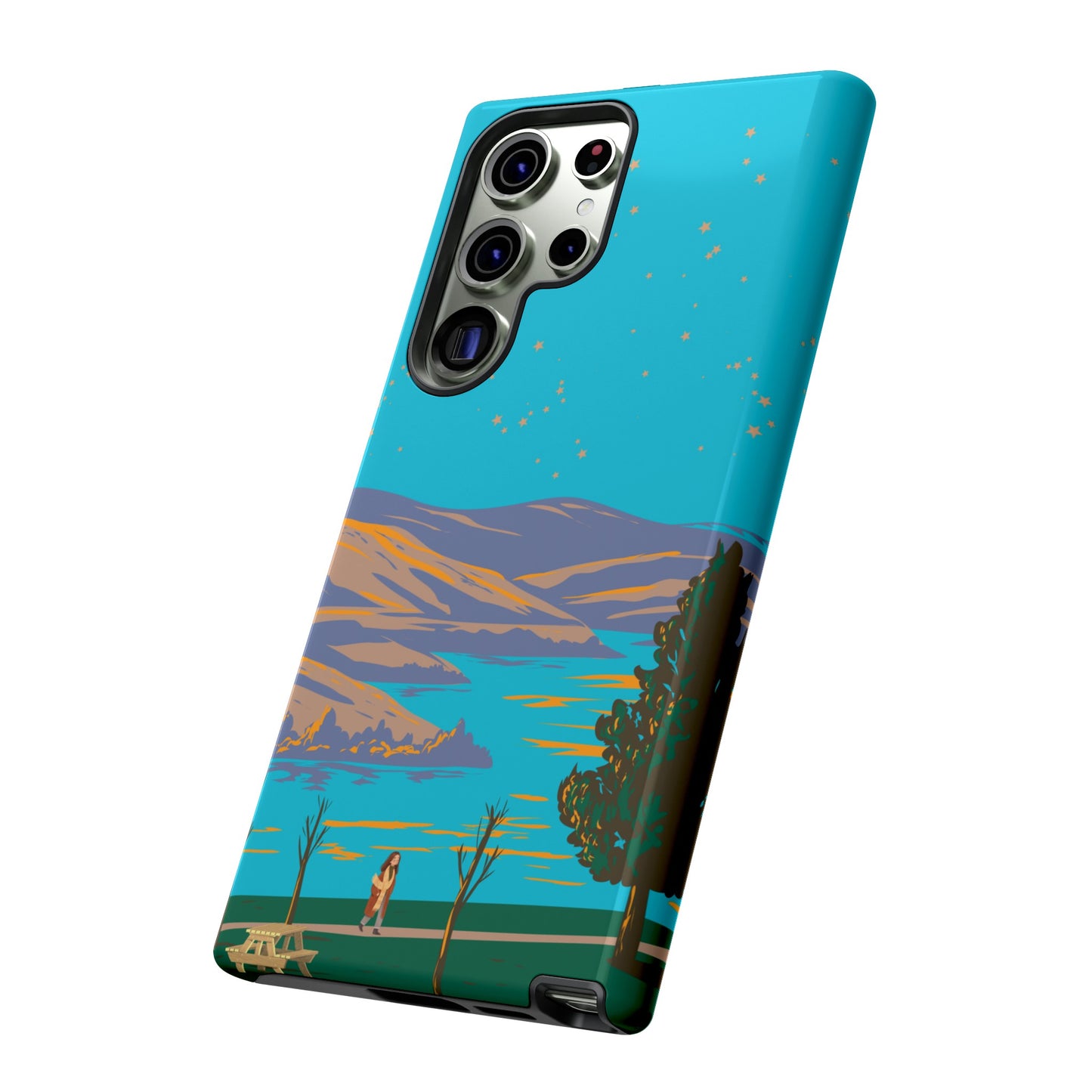 Afternoon Stroll Phone Case| iPhone 15 Plus/ Pro, 14, 13, 12| Google Pixel 7, Pro, 5| Samsung Galaxy S23 All Major Phone Models