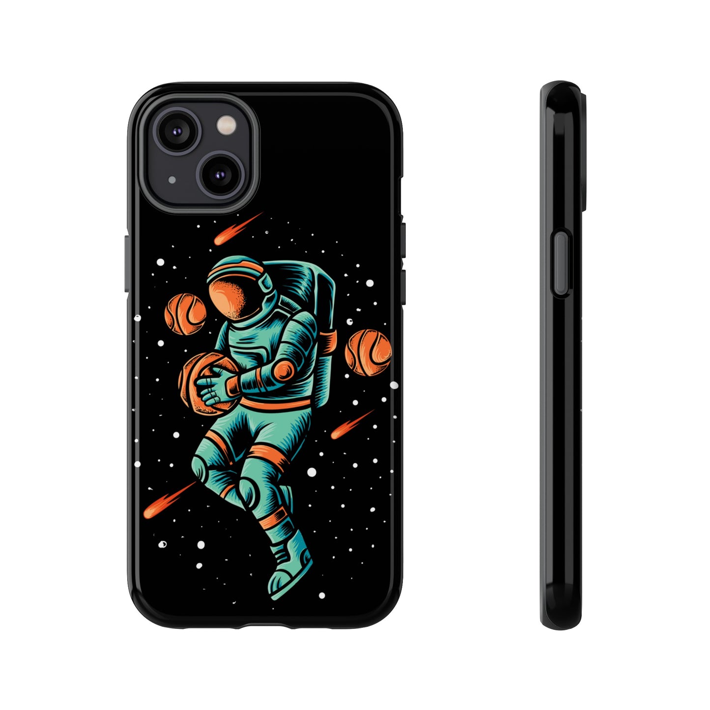 Space Basketball Phone Case | iPhone 15 Plus/ Pro, 14, 13, 12| Google Pixel 7, Pro, 5| Samsung Galaxy S23 All Major Phone Models