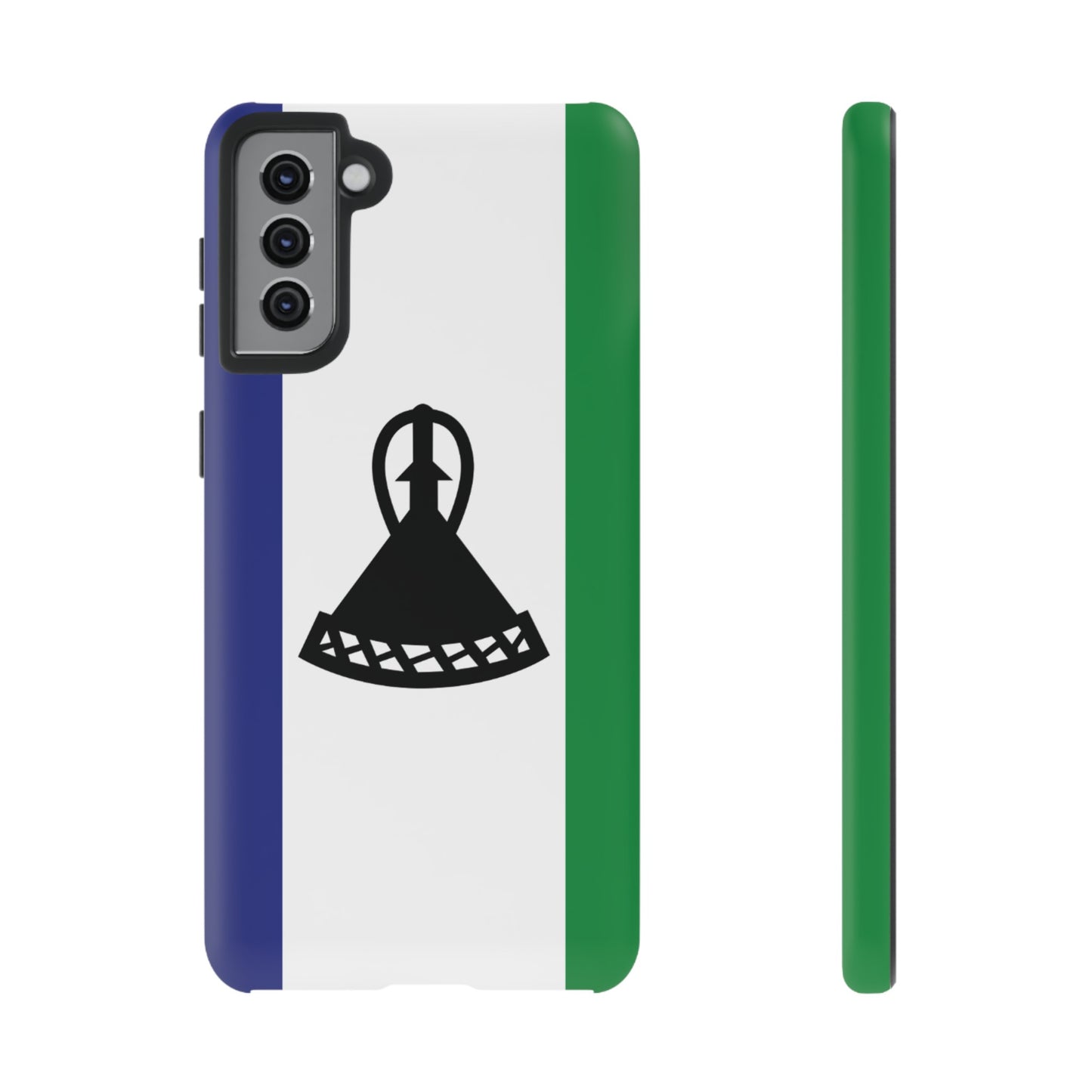 Lesotho Flag Phone Case | iPhone 15 Plus/ Pro, 14, 13, 12| Google Pixel 7, Pro, 5| Samsung Galaxy S23 All Major Phone Models