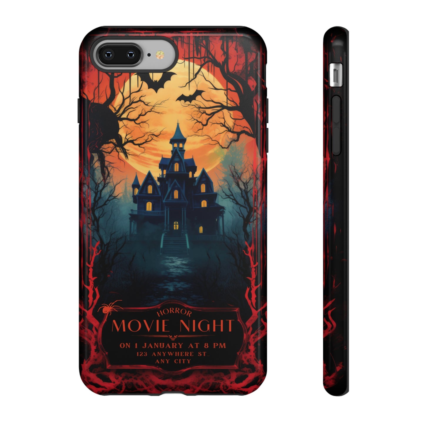 Horror Movie Night Phone Case | iPhone 15 Plus/ Pro, 14, 13, 12| Google Pixel 7, Pro, 5| Samsung Galaxy S23 All Major Phone Models