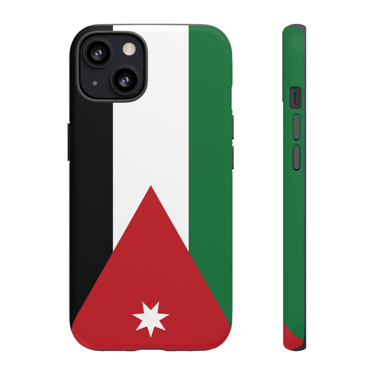 Jordan Flag Phone Case |iPhone 15 Plus/ Pro, 14, 13, 12|Google Pixel 7, Pro, 5| Samsung Galaxy S23 All Major Phone Models