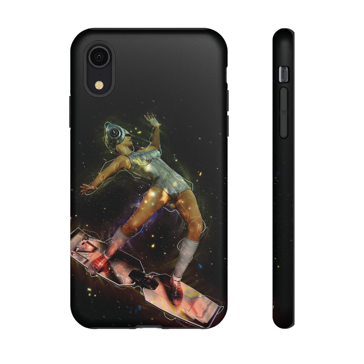 Sci-Fi Skateboard Wallpaper Phone Case | iPhone 15 Plus/ Pro, 14, 13, 12| Google Pixel 7, Pro, 5| Samsung Galaxy S23 All Major Phone Models