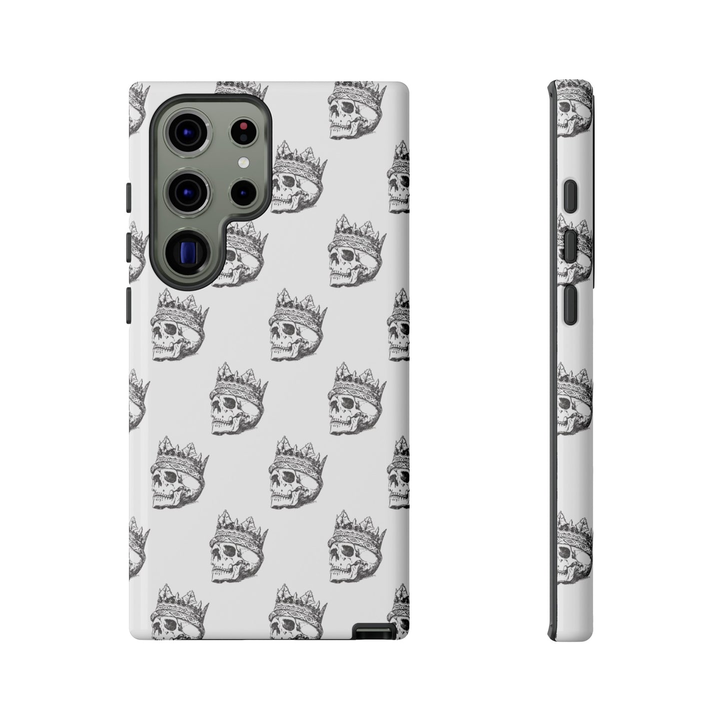 Skull Wallpaper Phone Case | iPhone 15 Plus/ Pro, 14, 13, 12| Google Pixel 7, Pro, 5| Samsung Galaxy S23 All Major Phone Models