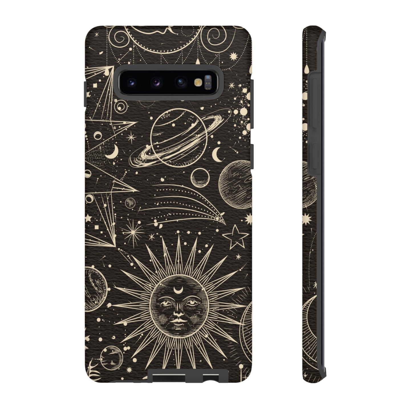 Golden Universe Wallpaper Phone Case | iPhone 15 Plus/ Pro, 14, 13, 12| Google Pixel 7, Pro, 5| Samsung Galaxy S23 All Major Phone Models