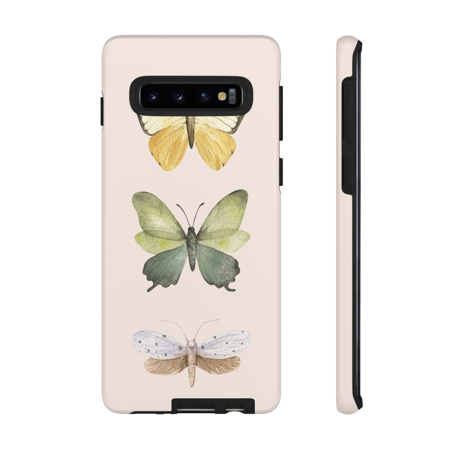 Three Butterflies Wallpaper Phone Case | iPhone 15 Plus/ Pro, 14, 13, 12| Google Pixel 7, Pro, 5| Samsung Galaxy S23 All Major Phone Models