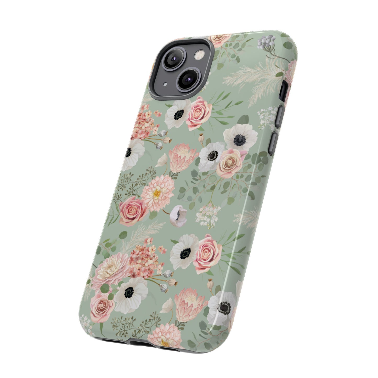 Pastel Flowers Phone Case | iPhone 15 Plus/ Pro, 14, 13, 12| Google Pixel 7, Pro, 5| Samsung Galaxy S23 All Major Phone Models