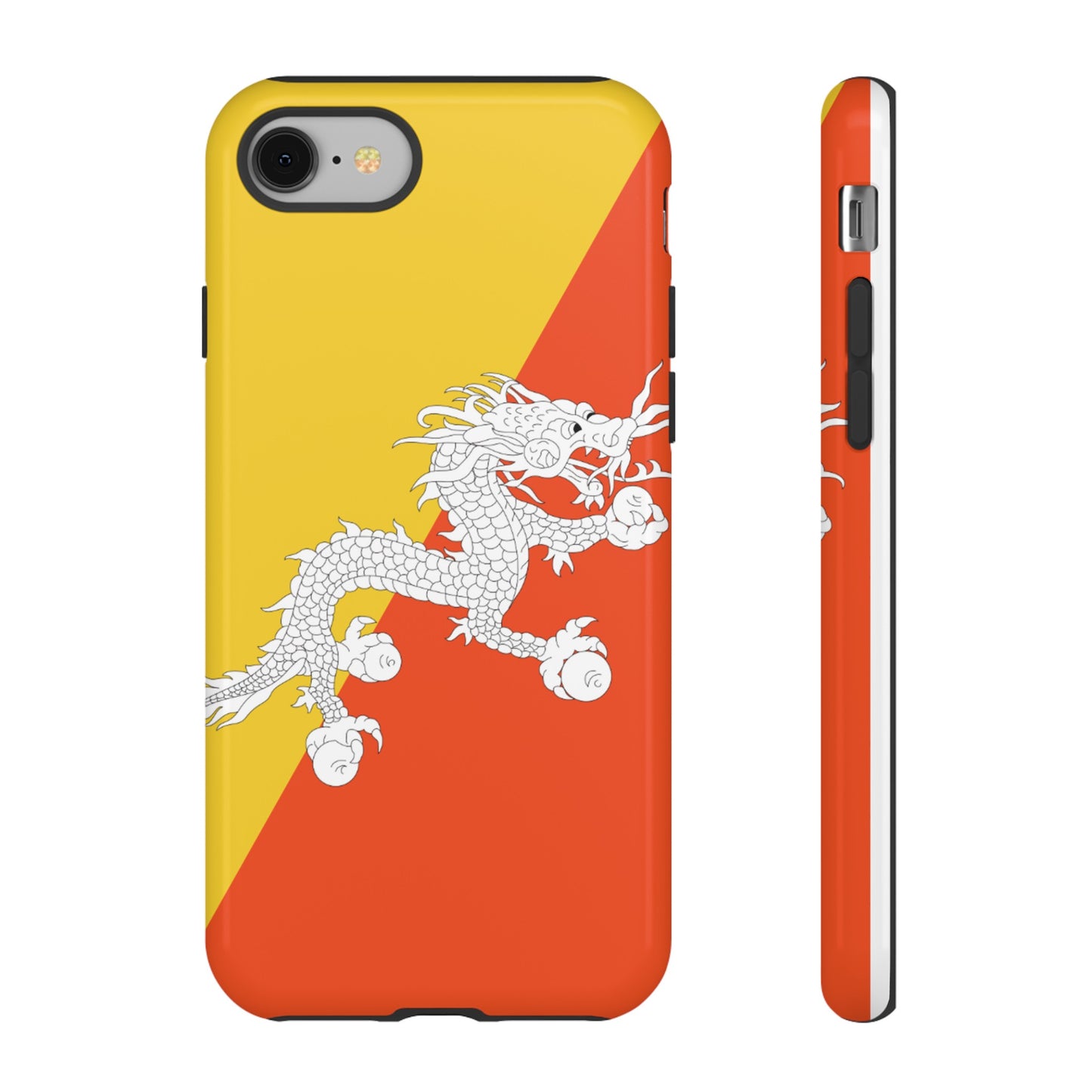 Bhutan Flag Phone Case | iPhone 15 Plus/ Pro, 14, 13, 12| Google Pixel 7, Pro, 5| Samsung Galaxy S23 All Major Phone Models