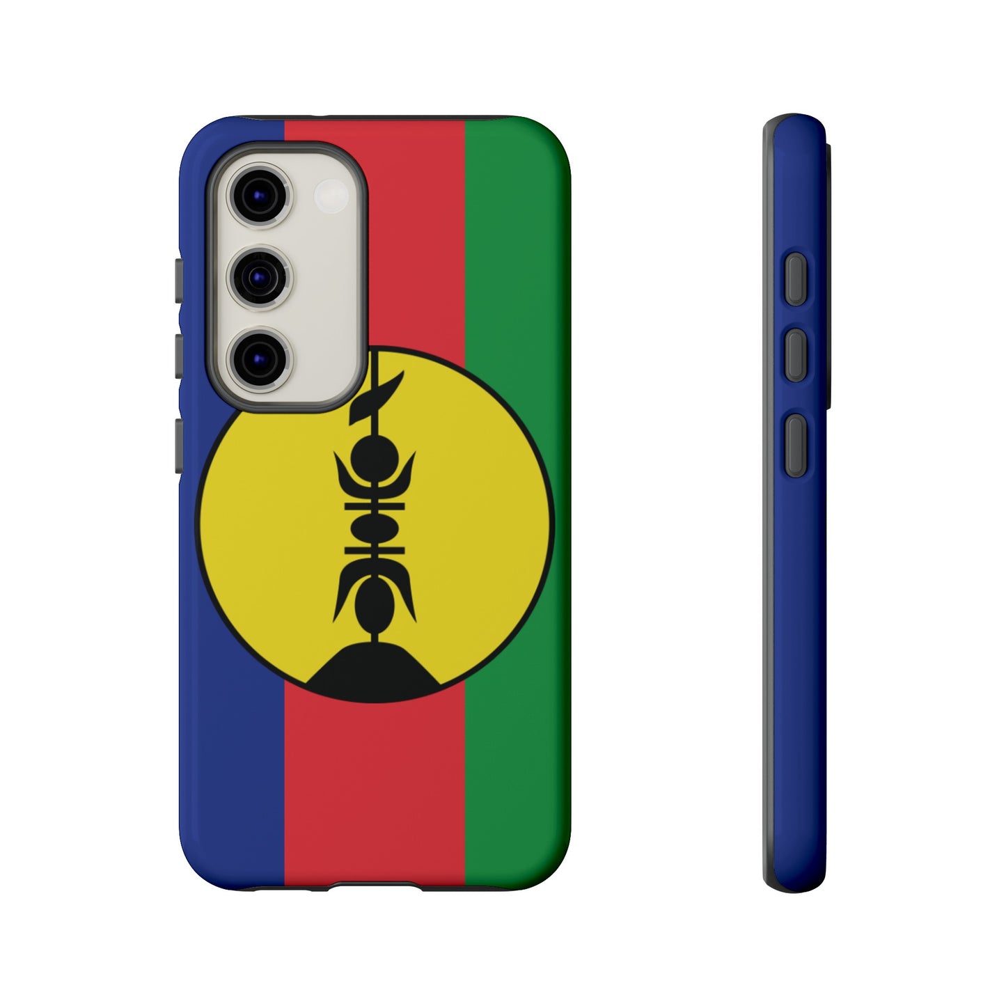 New Caledonia Flag Phone Case | iPhone 15 Plus/ Pro, 14, 13, 12| Google Pixel 7, Pro, 5| Samsung Galaxy S23 All Major Phone Models