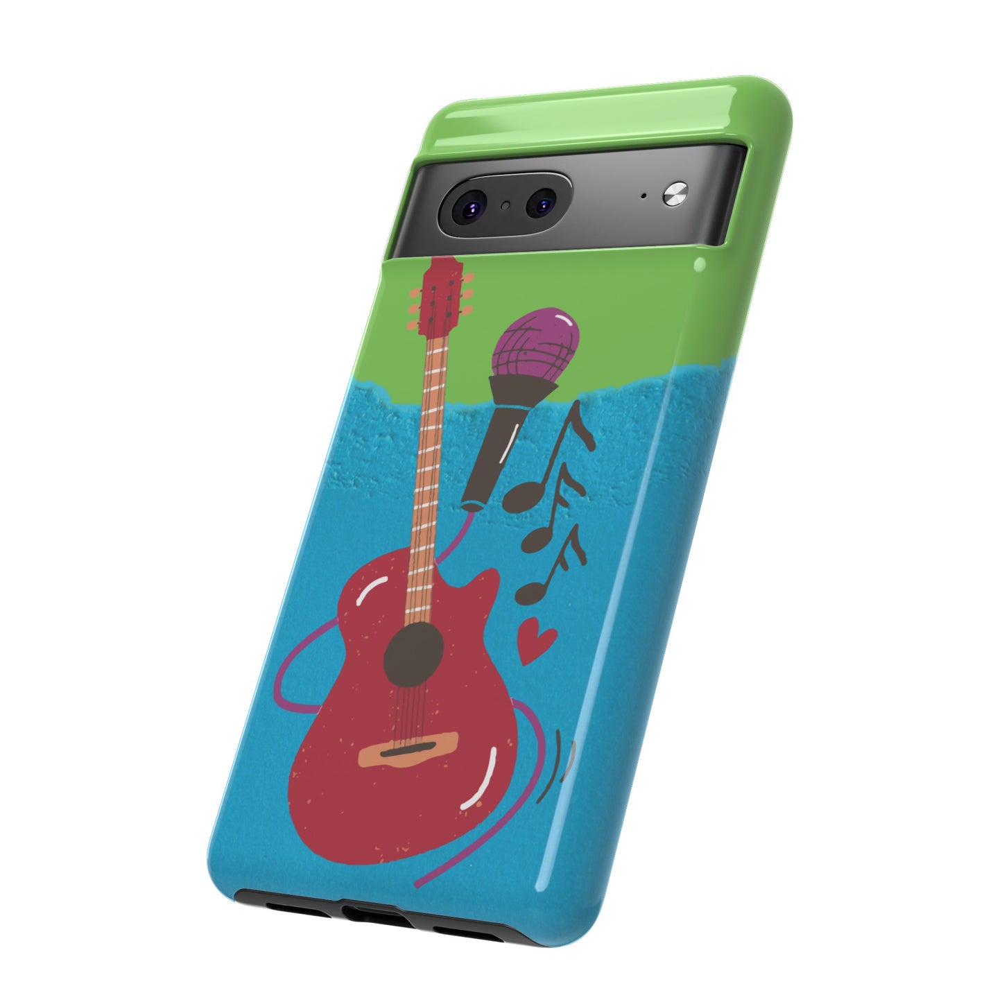 Musical Wallpaper Phone Case | iPhone 15 Plus/ Pro, 14, 13, 12| Google Pixel 7, Pro, 5| Samsung Galaxy S23 All Major Phone Models