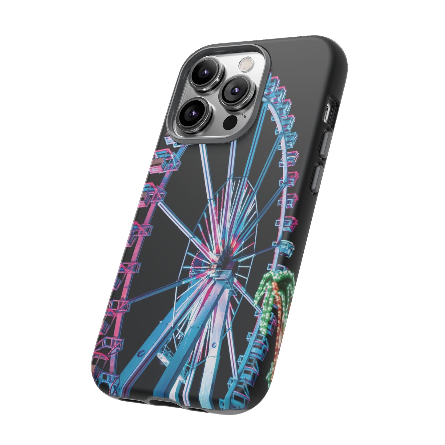 Ferris Wheel Wallpaper Phone Case | iPhone 15 Plus/ Pro, 14, 13, 12| Google Pixel 7, Pro, 5| Samsung Galaxy S23 All Major Phone Models