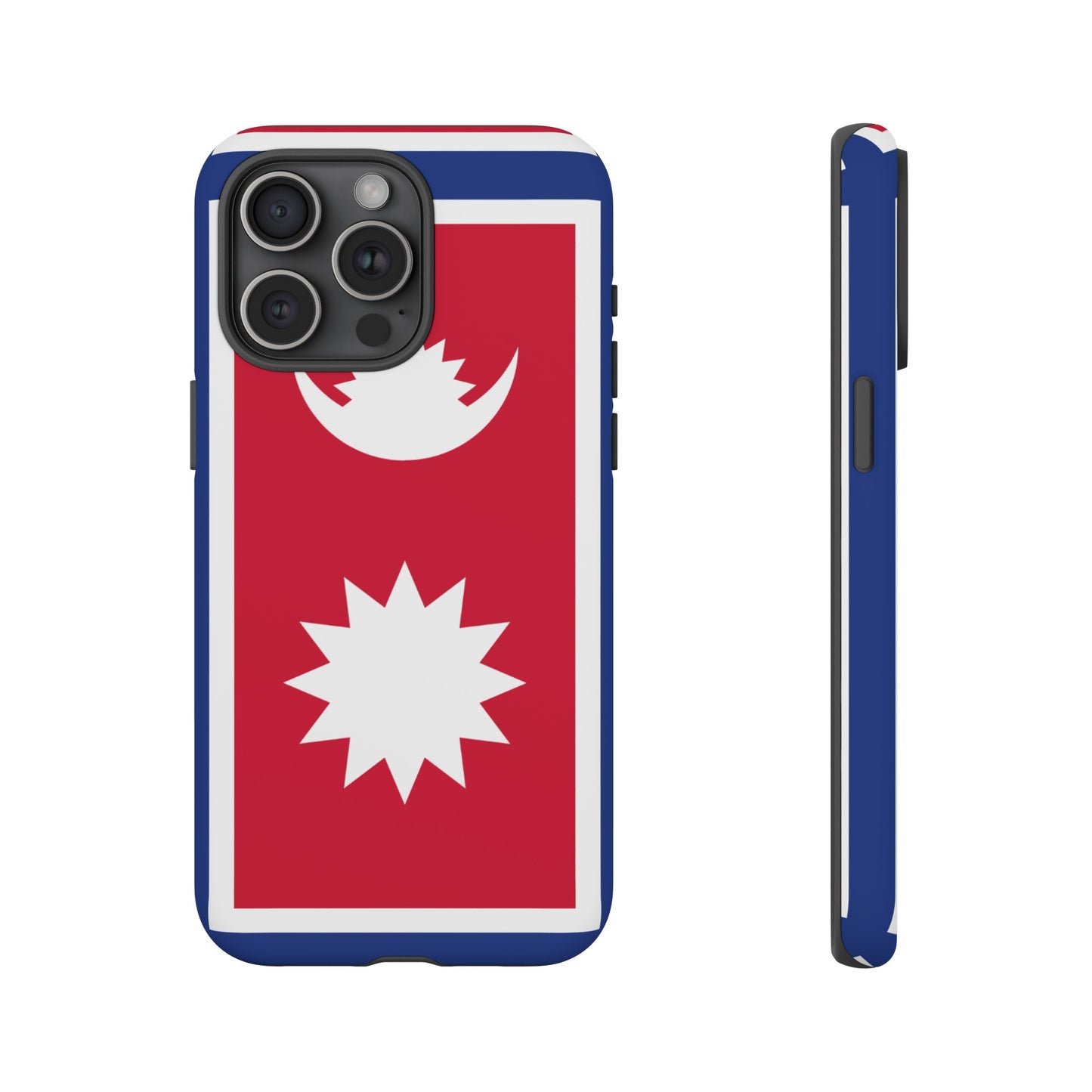 Nepal Flag Phone Case | iPhone 15 Plus/ Pro, 14, 13, 12| Google Pixel 7, Pro, 5| Samsung Galaxy S23 All Major Phone Models