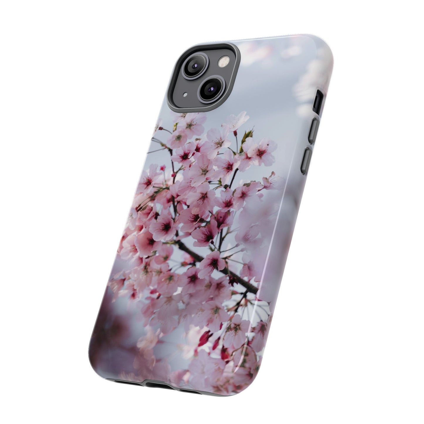 Pink Blossom Wallpaper Phone Case | iPhone 15 Plus/ Pro, 14, 13, 12| Google Pixel 7, Pro, 5| Samsung Galaxy S23 All Major Phone Models