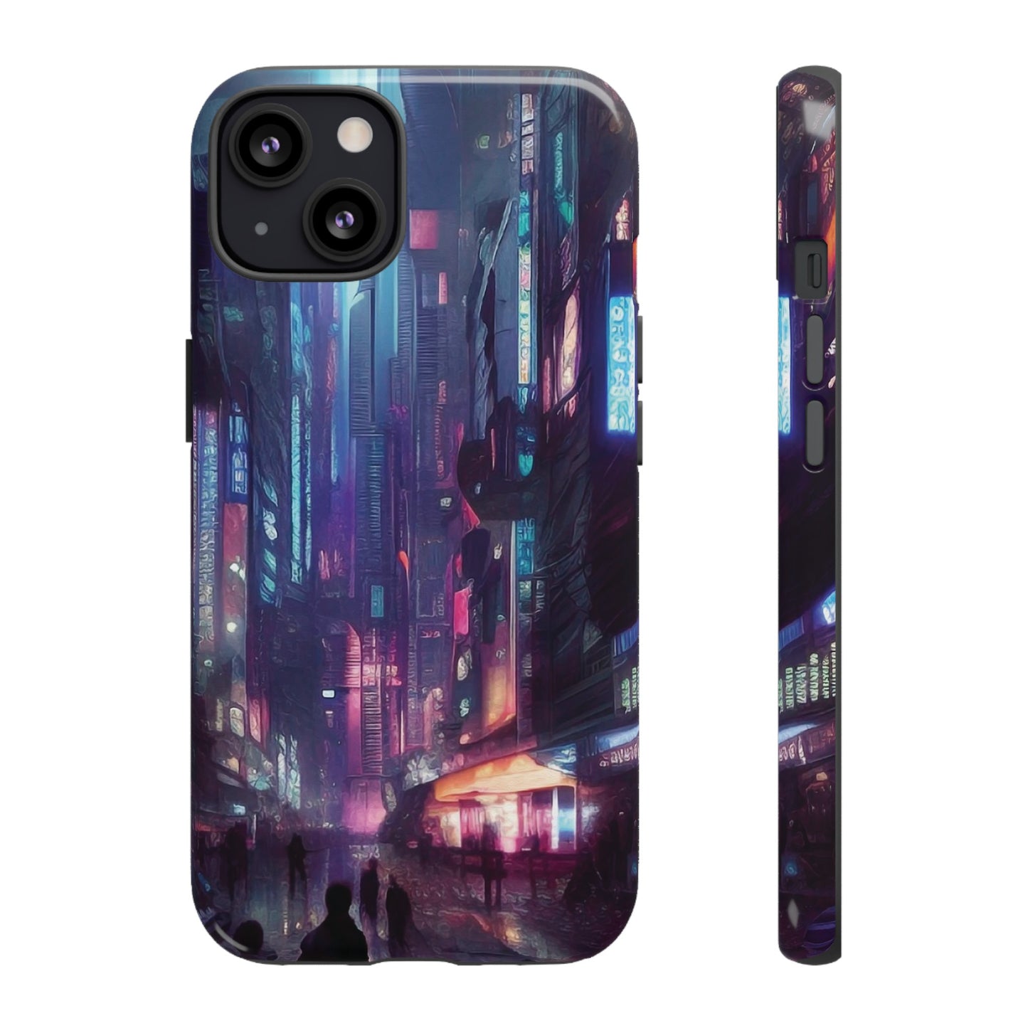 Futuristic Sci-Fi City Wallpaper Phone Case | iPhone 15 Plus/ Pro, 14, 13, 12| Google Pixel 7, Pro, 5| Samsung Galaxy S23 All Major Phone Models