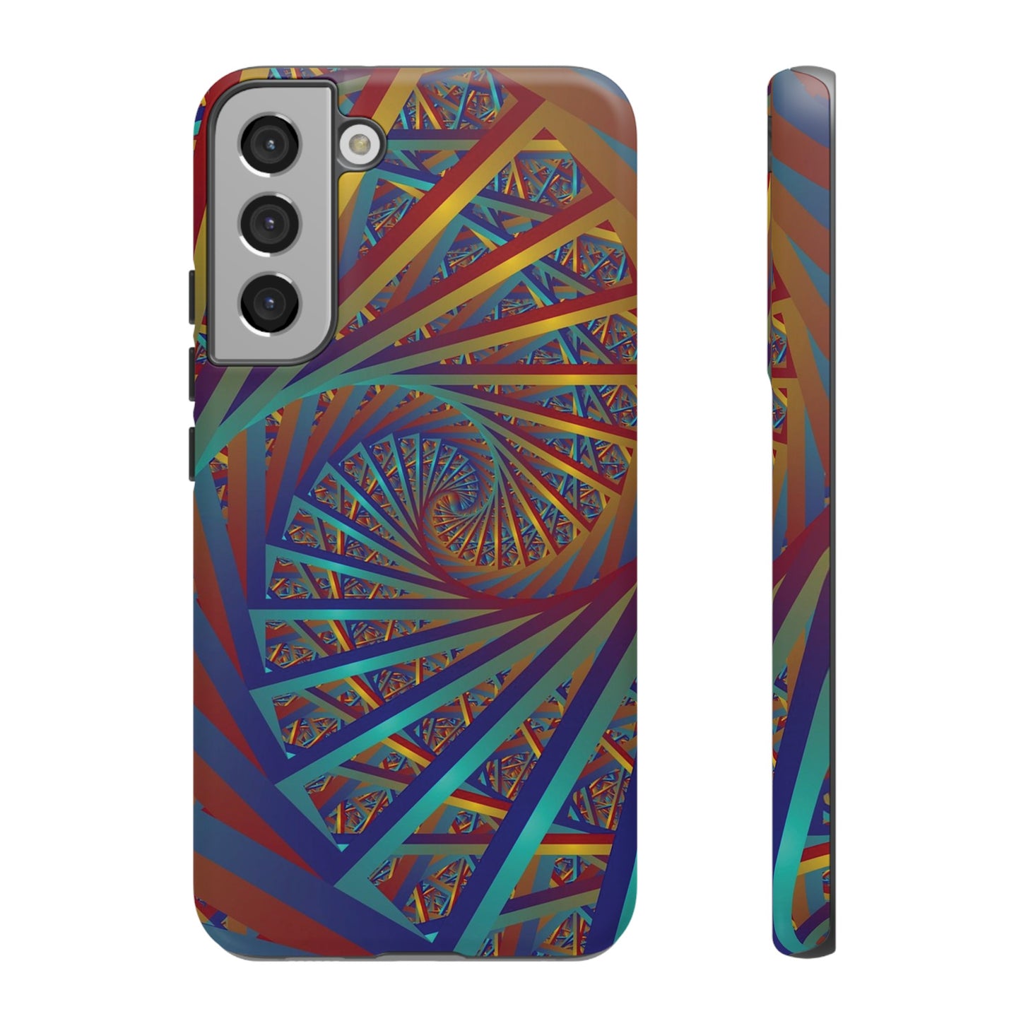 Colourful Spiral Wallpaper Phone Case | iPhone 15 Plus/ Pro, 14, 13, 12| Google Pixel 7, Pro, 5| Samsung Galaxy S23 All Major Phone Models