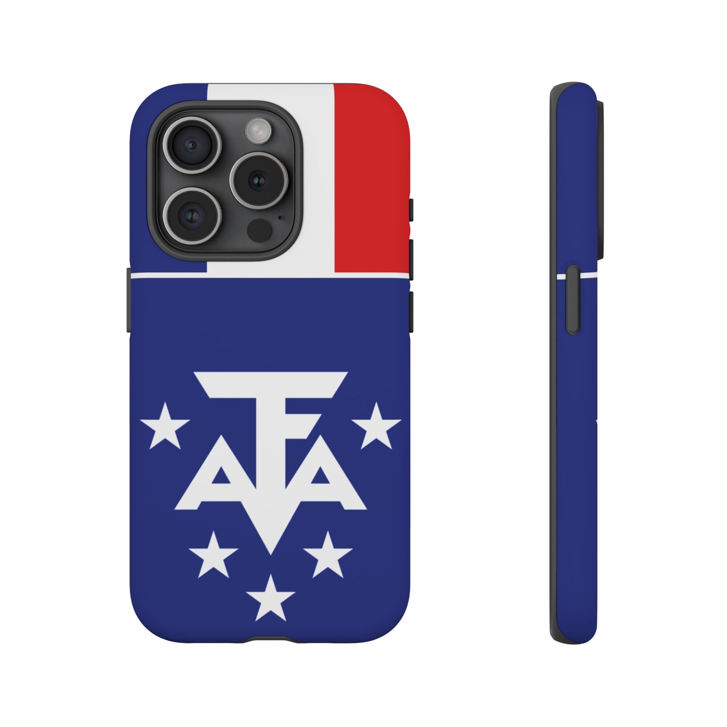 French Southern And Antarctic Lands Flag Phone Case | iPhone 15 Plus/ Pro, 14, 13, 12| Google Pixel 7, Pro, 5| Samsung Galaxy S23 All Major Phone Models