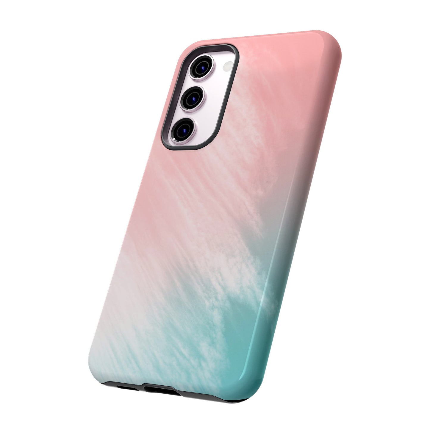 Soft Pink And Blue Wallpaper Phone Case | iPhone 15 Plus/ Pro, 14, 13, 12| Google Pixel 7, Pro, 5| Samsung Galaxy S23 All Major Phone Models