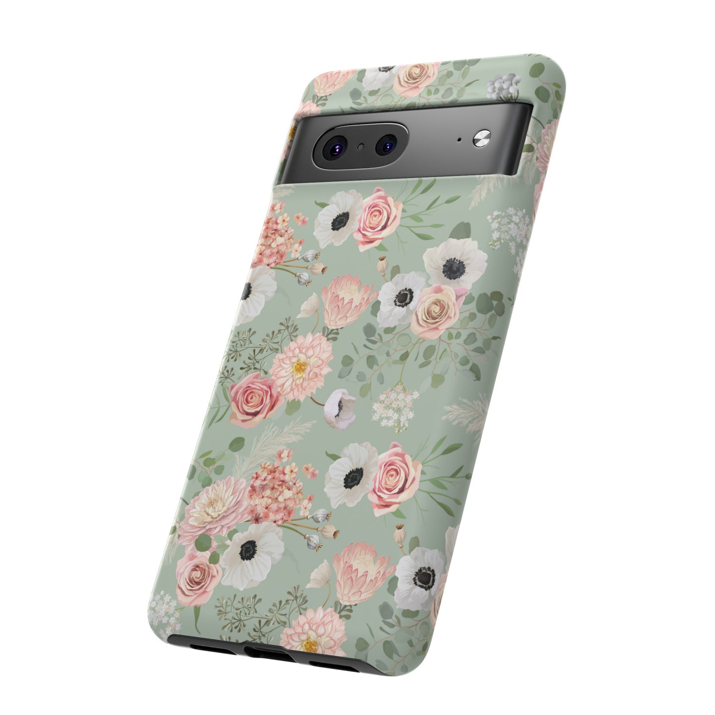 Pastel Flowers Phone Case | iPhone 15 Plus/ Pro, 14, 13, 12| Google Pixel 7, Pro, 5| Samsung Galaxy S23 All Major Phone Models