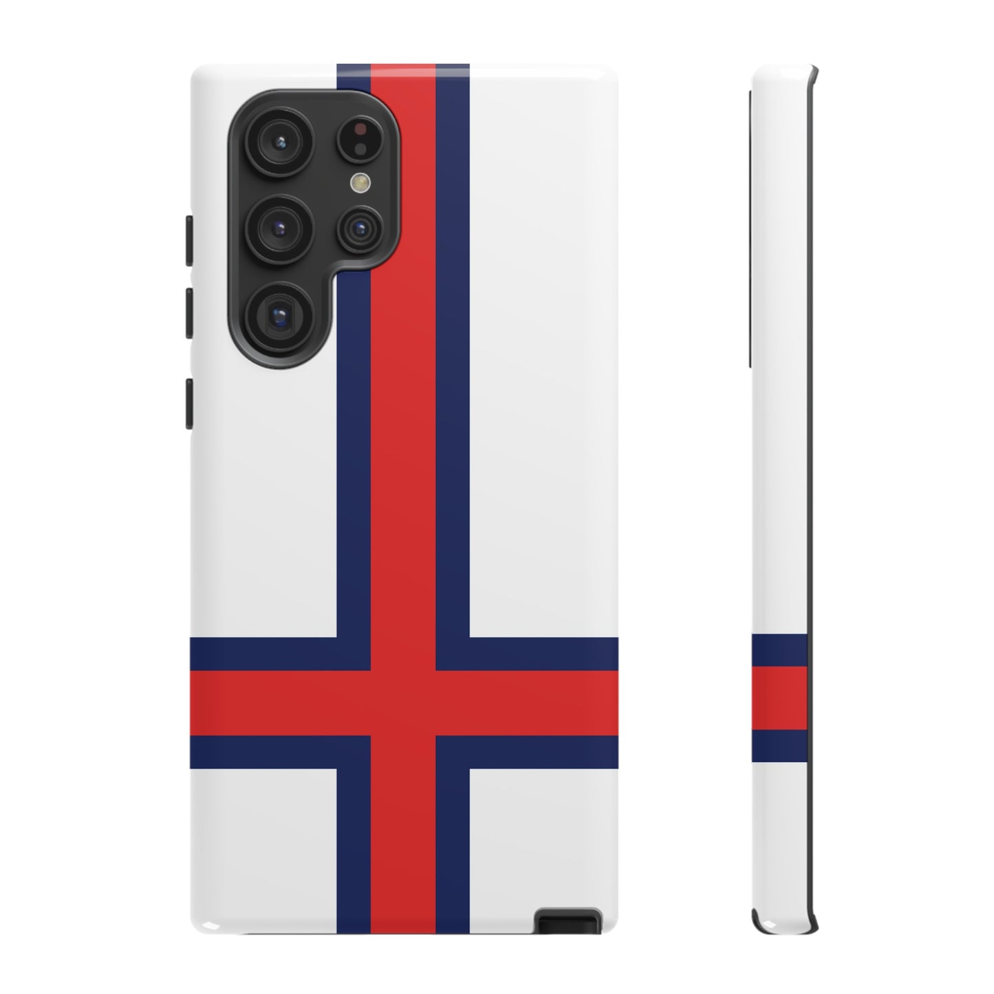 Faroe Island Denmark Flag Phone Case | iPhone 15 Plus/ Pro, 14, 13, 12| Google Pixel 7, Pro, 5| Samsung Galaxy S23 All Major Phone Models