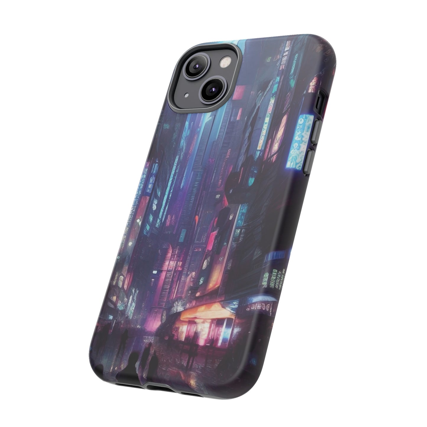 Futuristic Sci-Fi City Wallpaper Phone Case | iPhone 15 Plus/ Pro, 14, 13, 12| Google Pixel 7, Pro, 5| Samsung Galaxy S23 All Major Phone Models